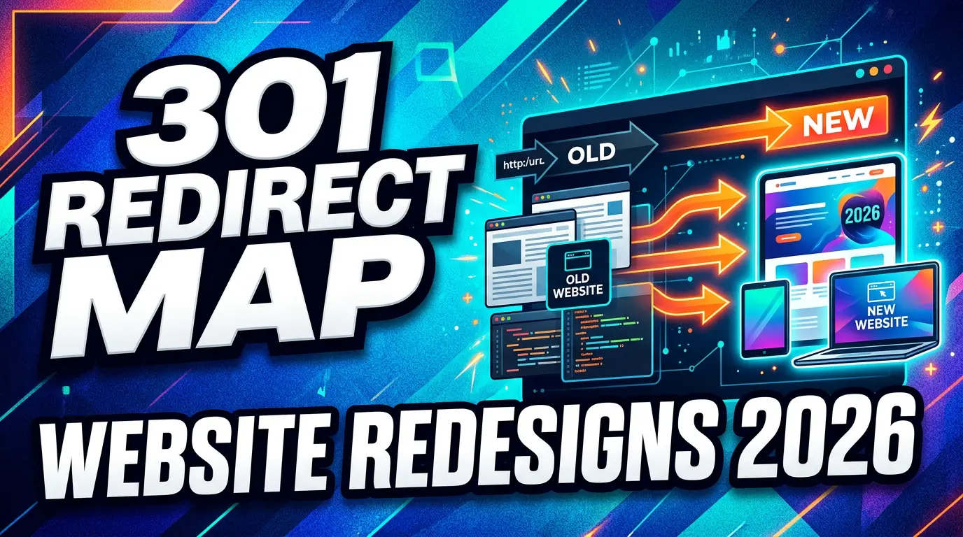 A practical redirect map template for redesigns, migrations, domain changes, and URL cleanup projects, with fields, examples, QA checks, and post-launch monitoring steps.