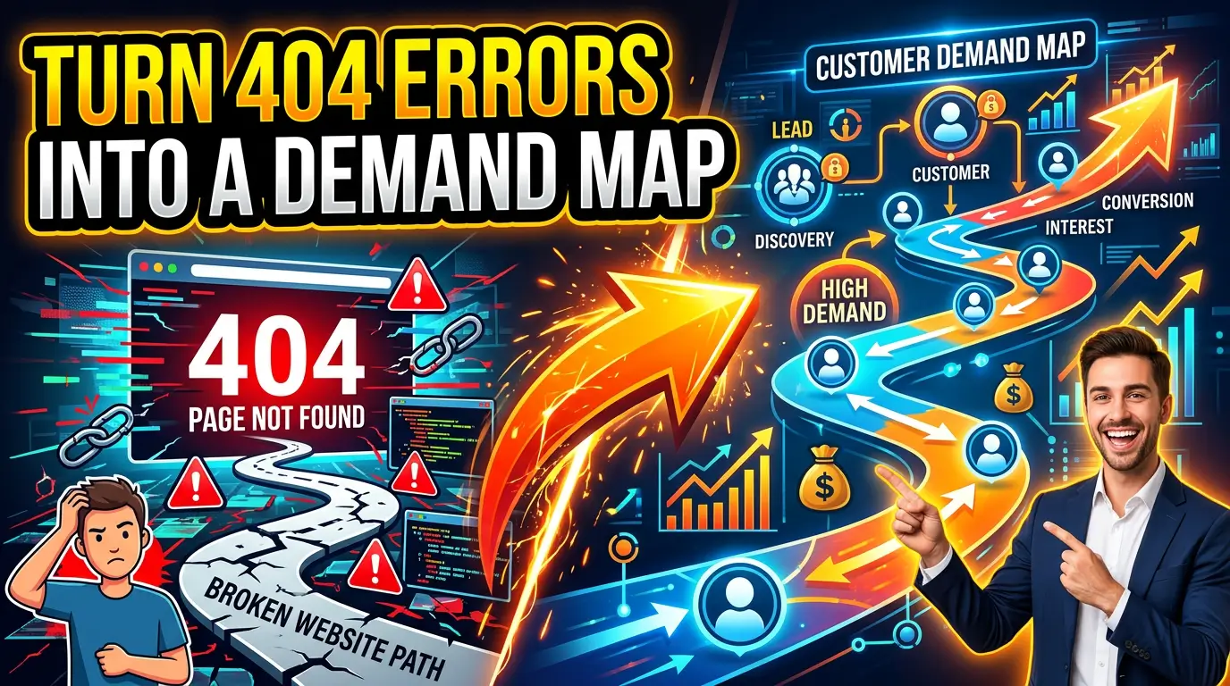 Turn Your 404 Errors Into a Demand Map