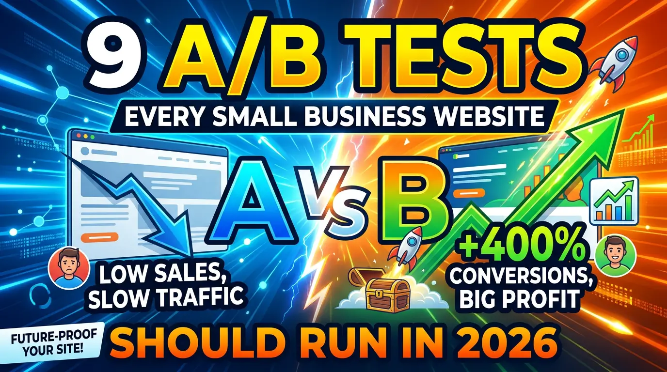 9 A/B Tests Every Small Business Website Should Run in 2026