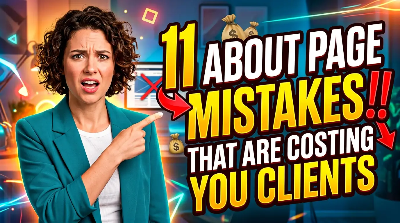 11 About Page Mistakes That Are Costing You Clients