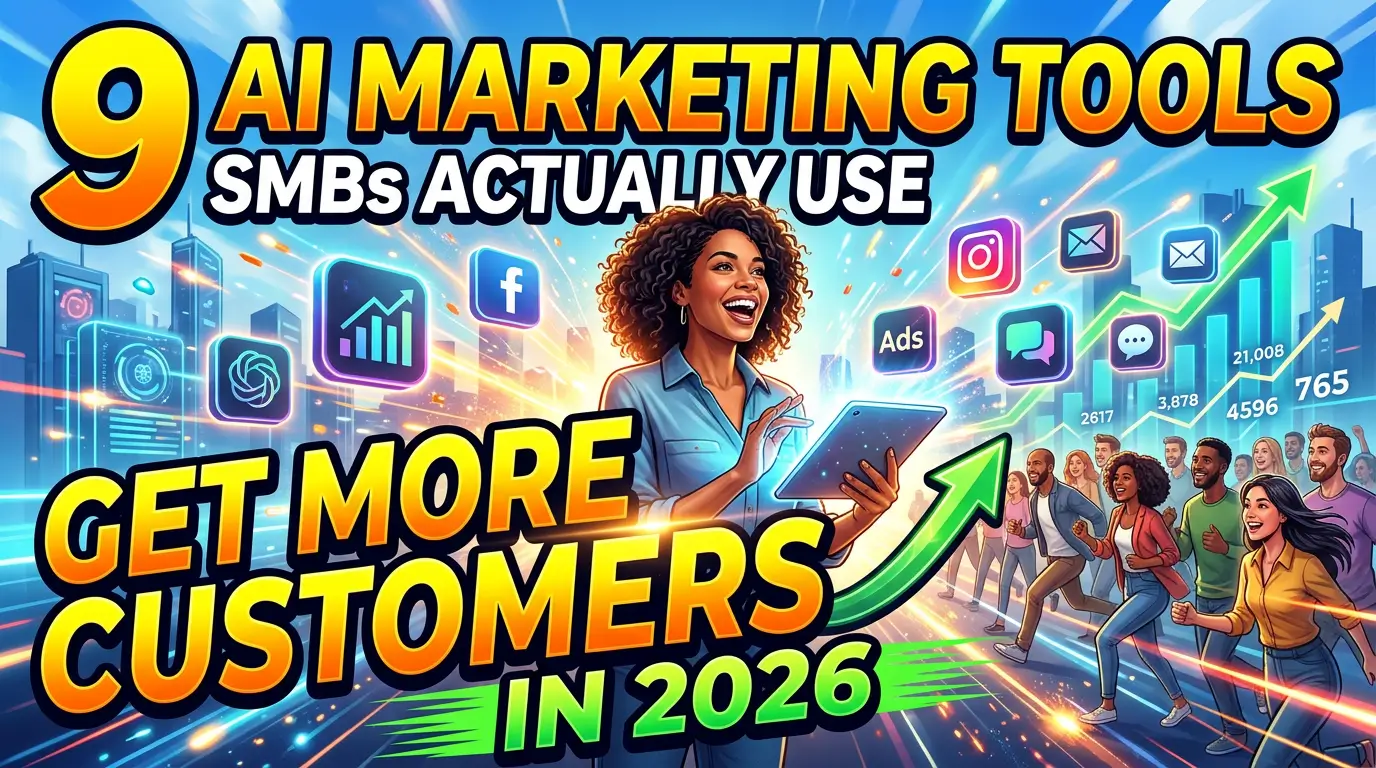 9 AI Marketing Tools Small Business Owners Are Actually Using to Get More Customers in 2026