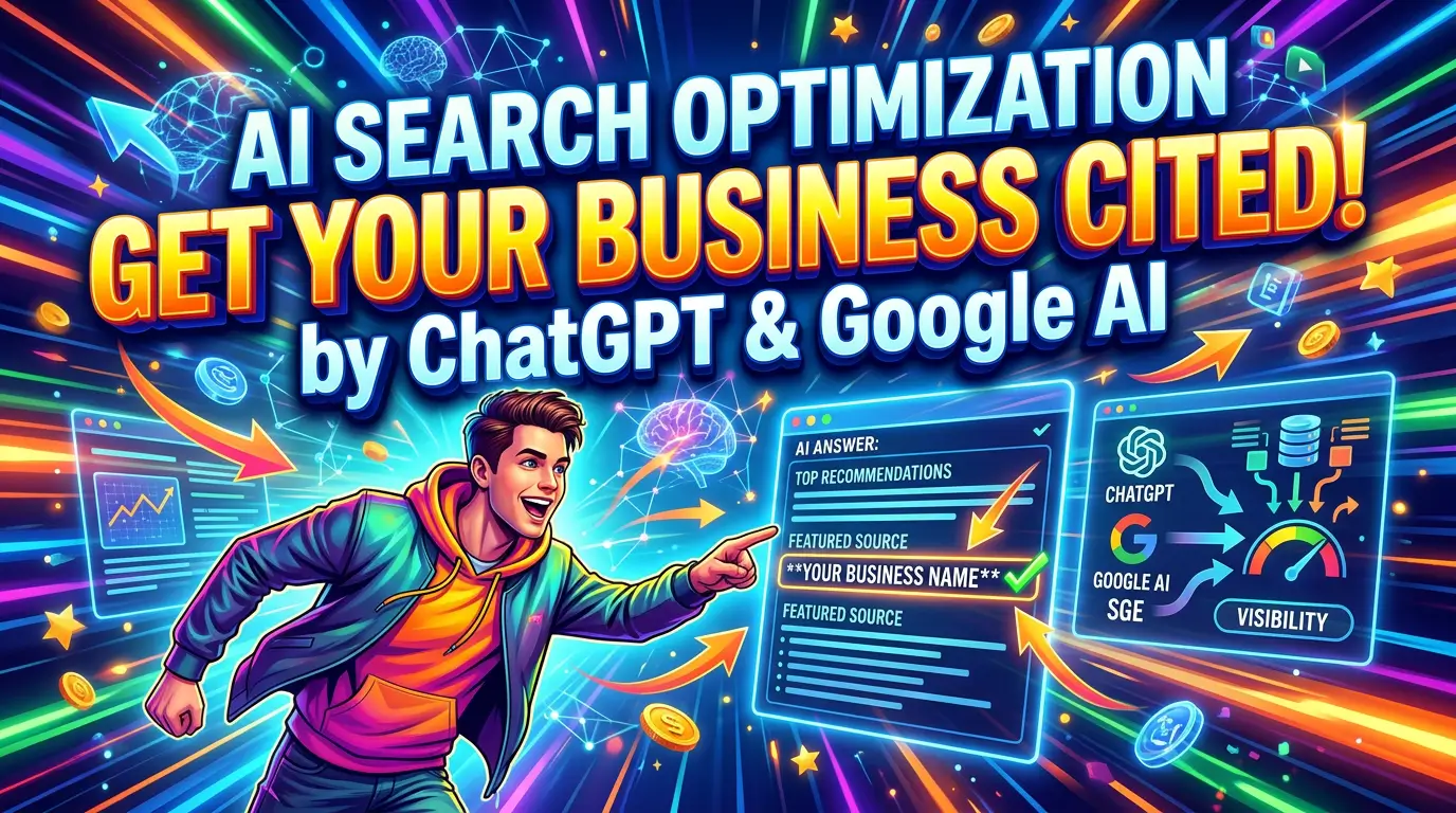 AI Search Optimization: How to Get Your Small Business Cited by ChatGPT, Perplexity, and Google AI