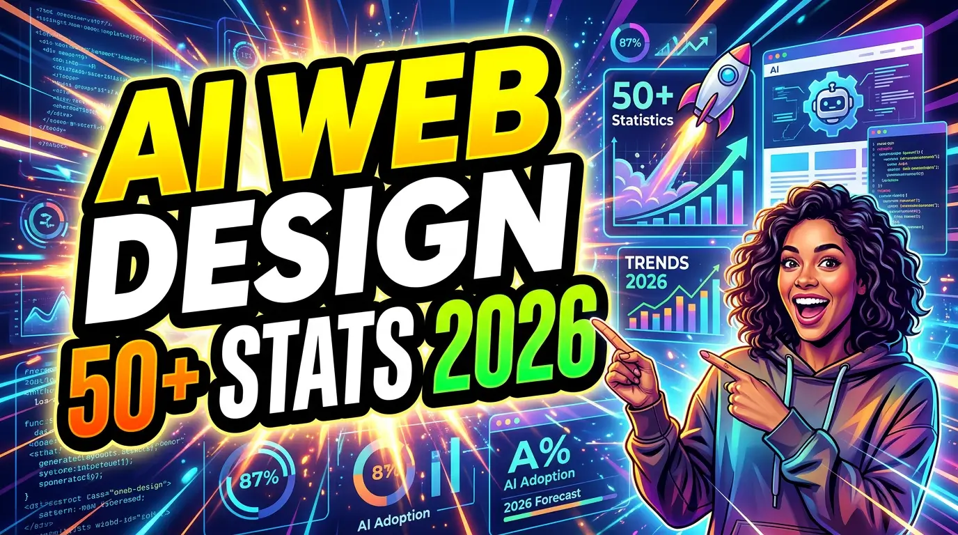 AI in Web Design: 50+ Statistics, Trends & What It Means for Your Business (2026)