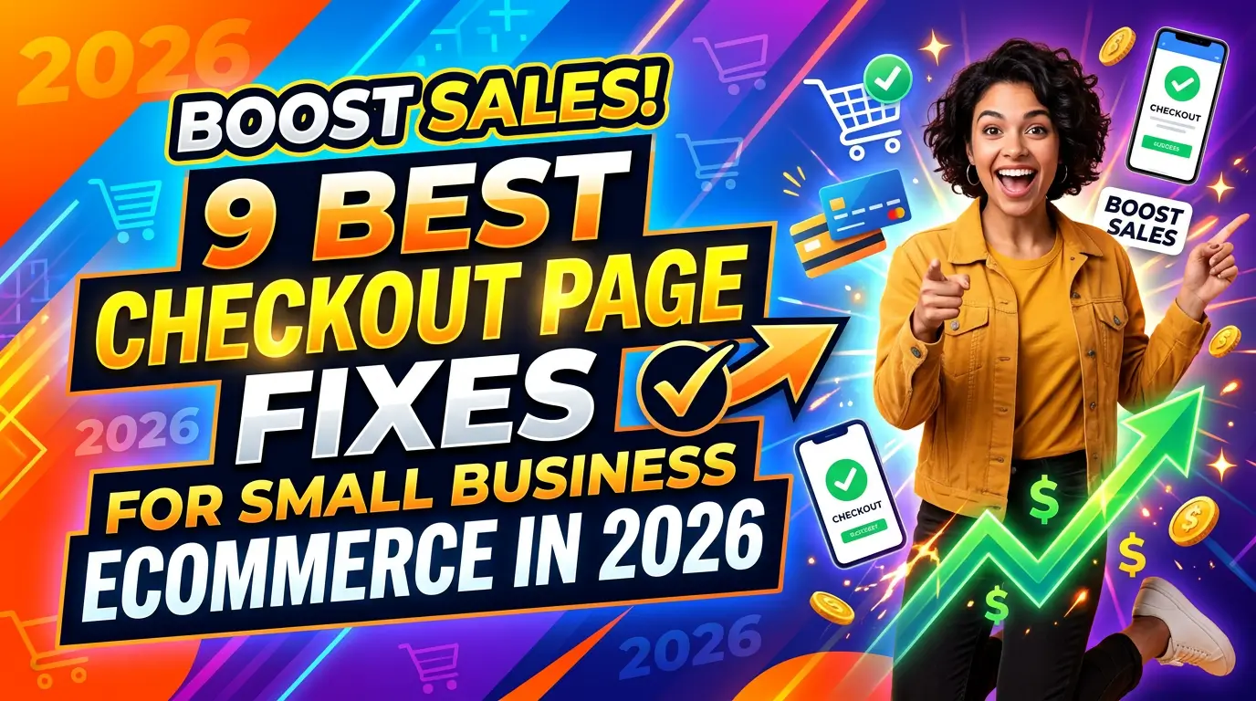 9 Best Checkout Page Fixes for Small Business Ecommerce in 2026