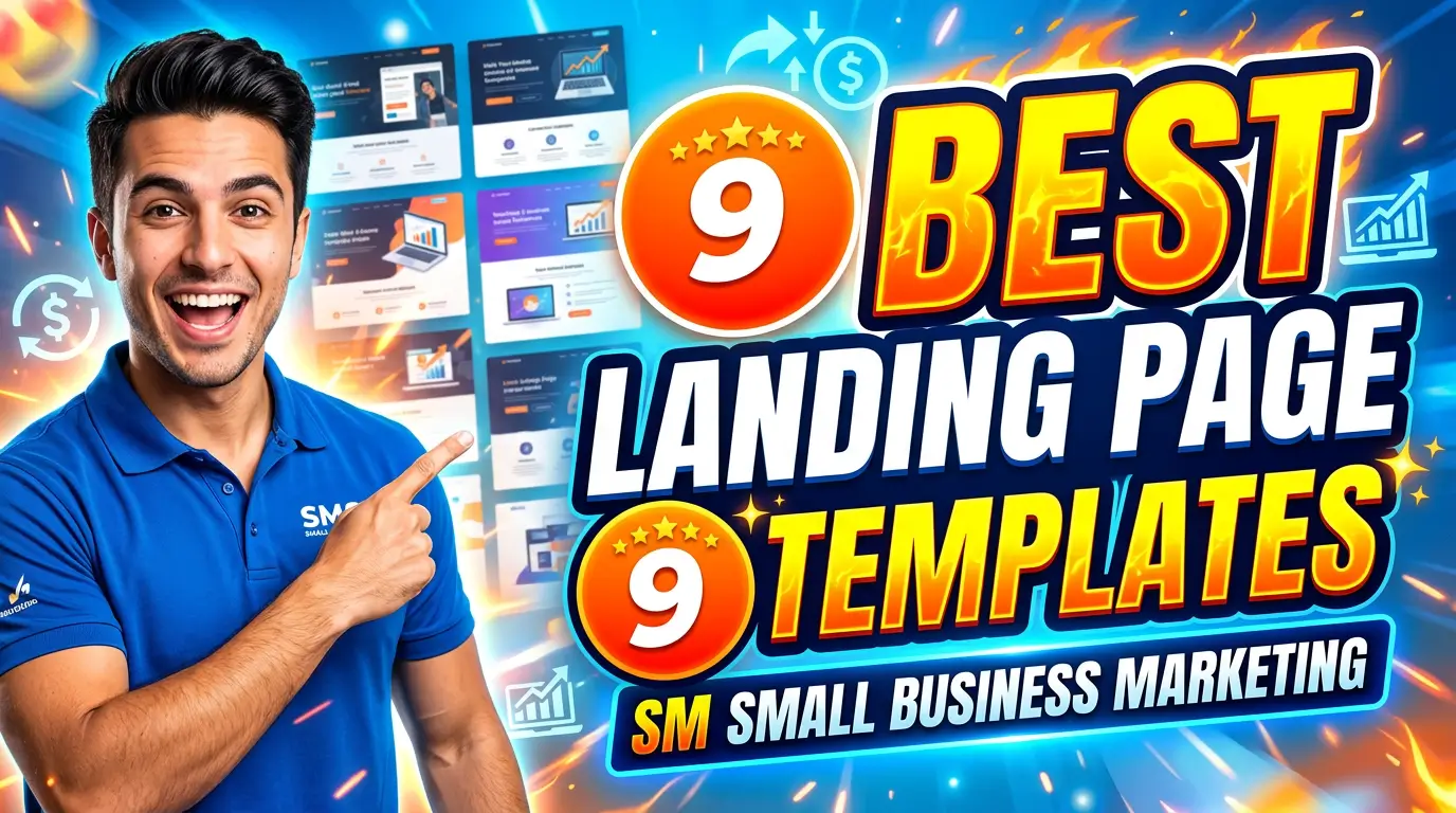 9 Best Landing Page Templates for Small Business Marketing Campaigns