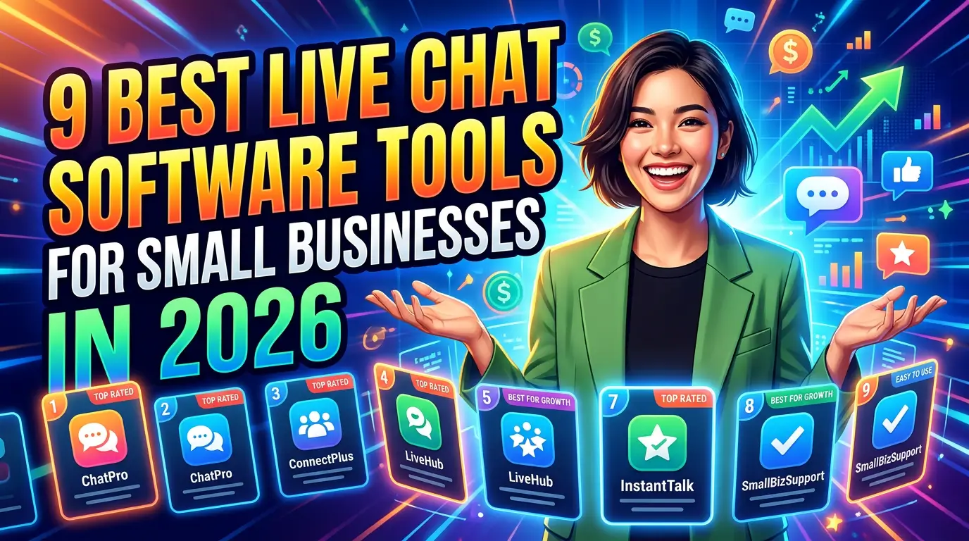9 Best Live Chat Software Tools for Small Businesses in 2026