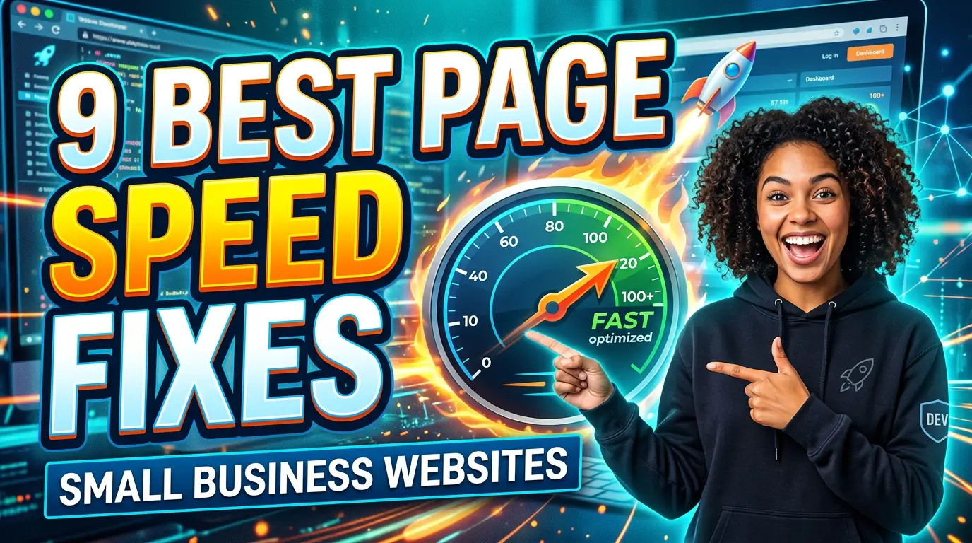 9 Best Page Speed Fixes for Small Business Websites