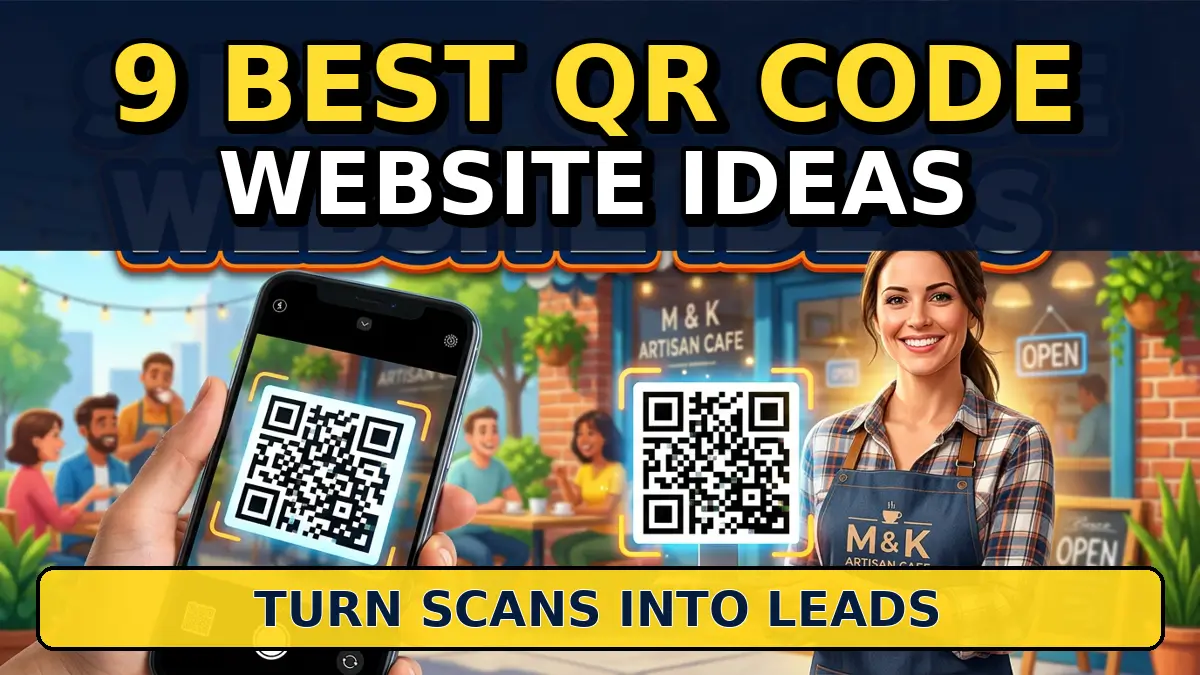 9 Best QR Code Website Ideas for Small Businesses in 2026