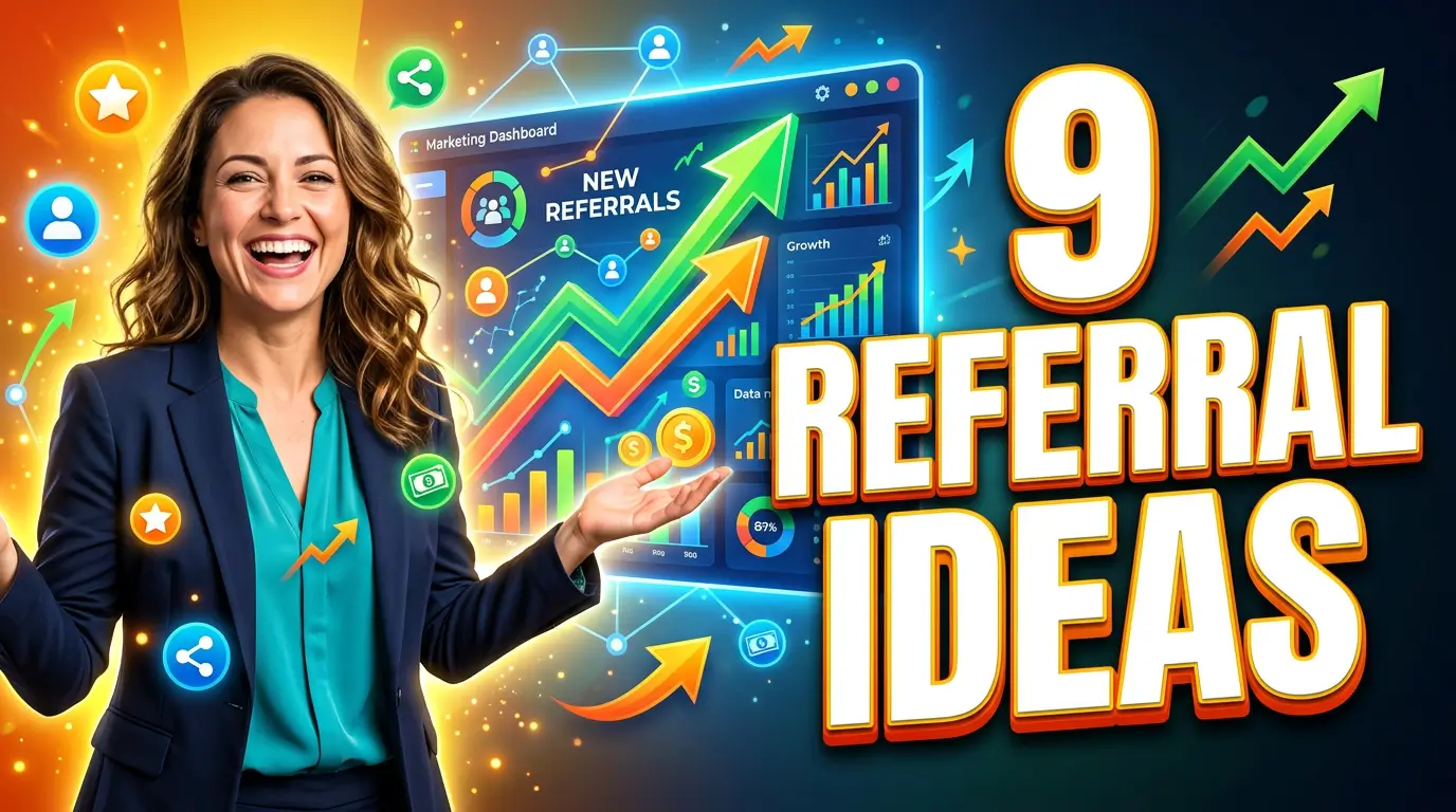 Referrals already arrive with trust. These nine referral landing page ideas help small businesses turn warm introductions into booked calls, quote requests, and paying customers.