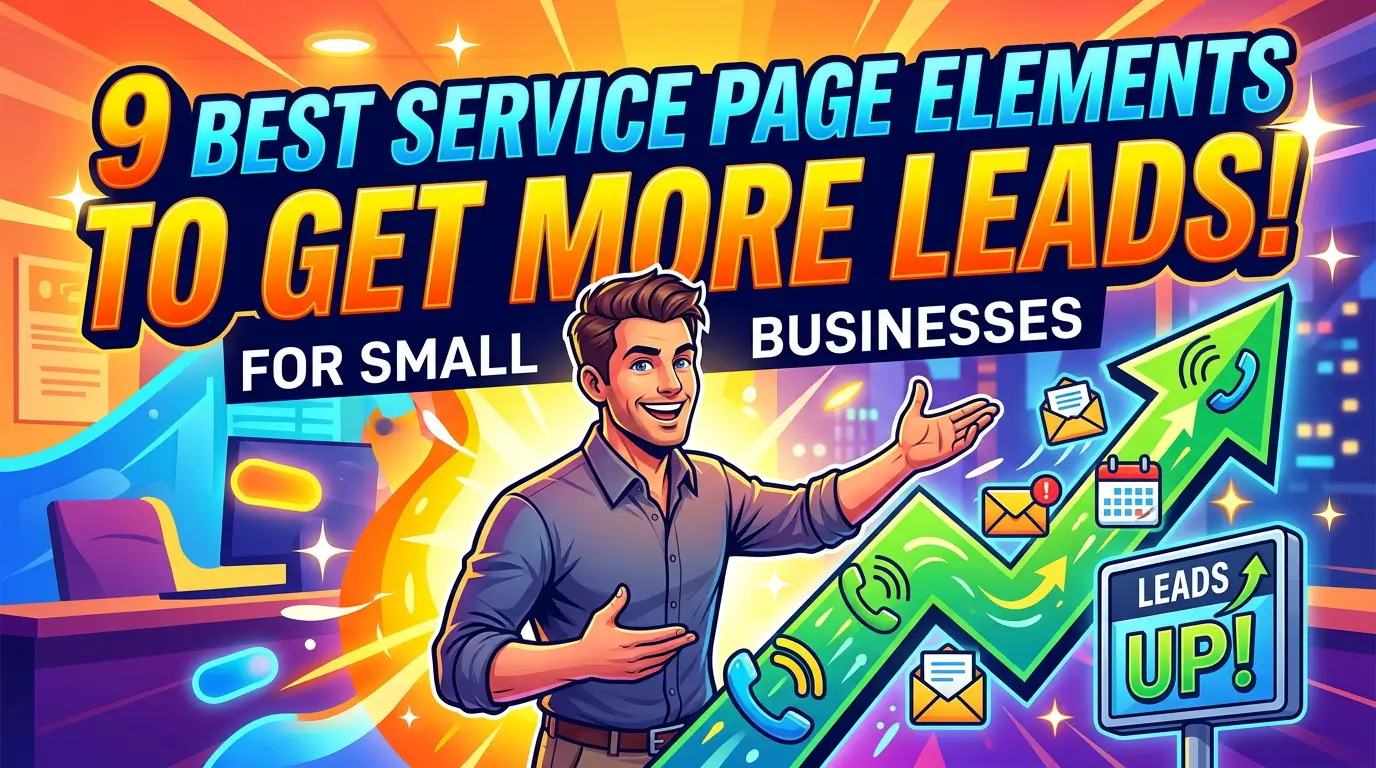 9 Best Service Page Elements for Small Businesses That Want More Leads