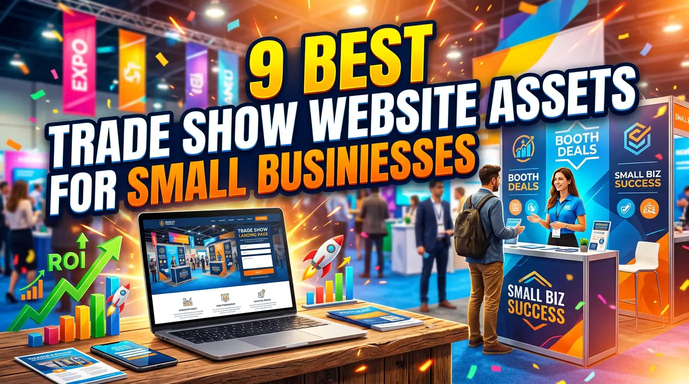 Turn more booth conversations into booked calls with the website assets your team needs before, during, and after a trade show.