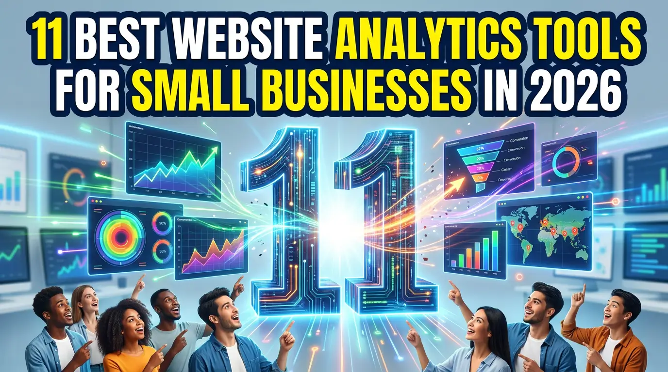 11 Best Website Analytics Tools for Small Businesses in 2026