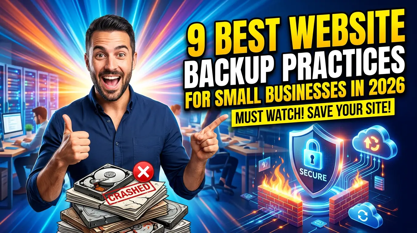 9 Best Website Backup Practices for Small Businesses in 2026