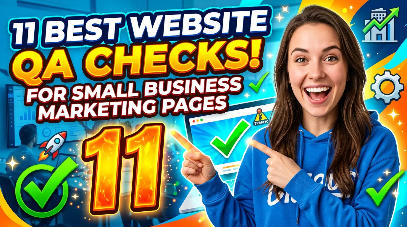 11 Best Website QA Checks for Small Business Marketing Pages