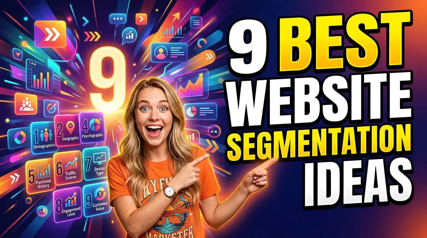 Stop showing every visitor the same offer. Use these 9 website segmentation ideas to match pages, proof, and calls to action to the people most likely to buy.