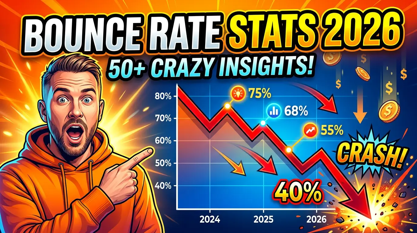 50+ Bounce Rate Statistics for 2026: Benchmarks by Industry, Device & Traffic Source