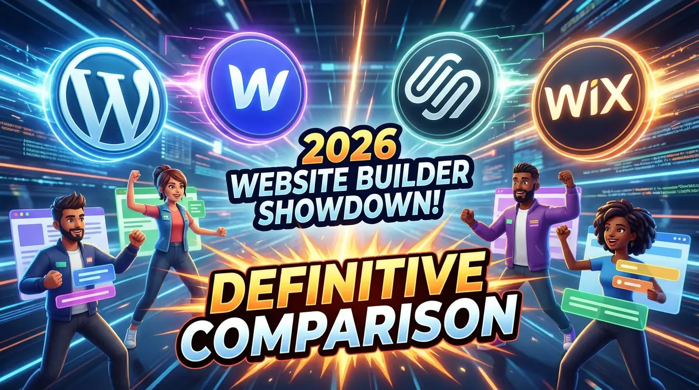 An honest, data-backed breakdown of the four biggest website platforms. Performance benchmarks, real costs, SEO capabilities, and security records compared side by side so you can stop guessing and start building.
