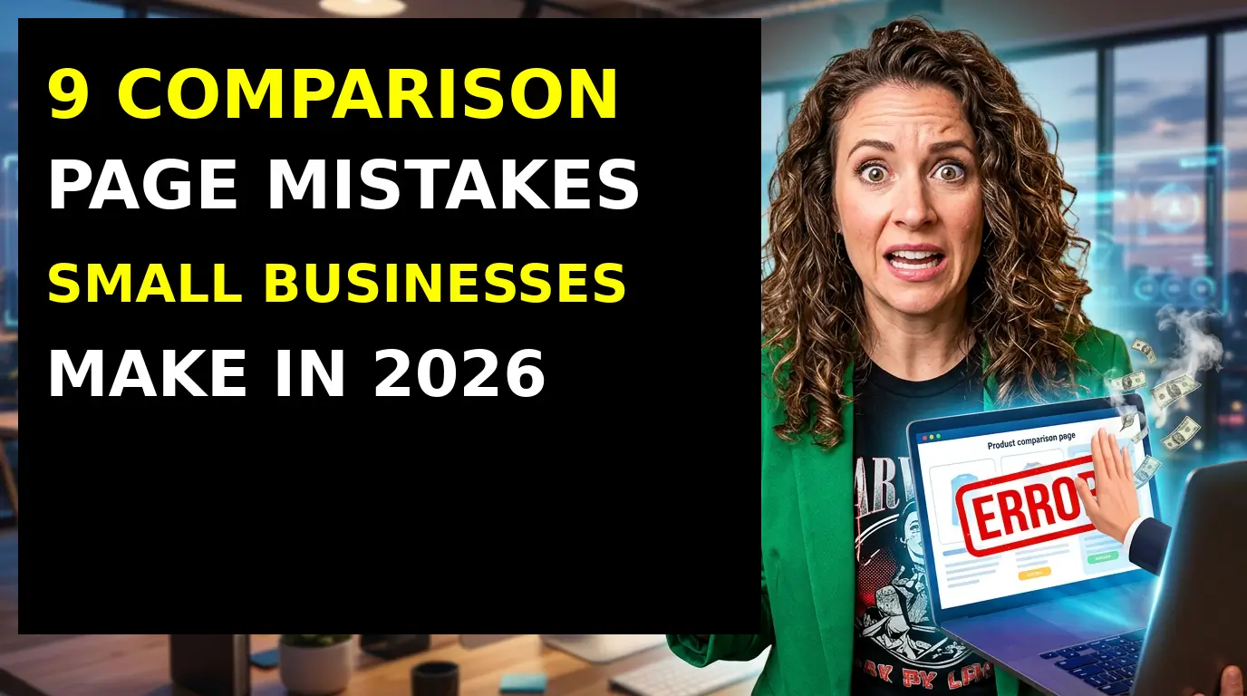 9 Comparison Page Mistakes Small Businesses Make in 2026