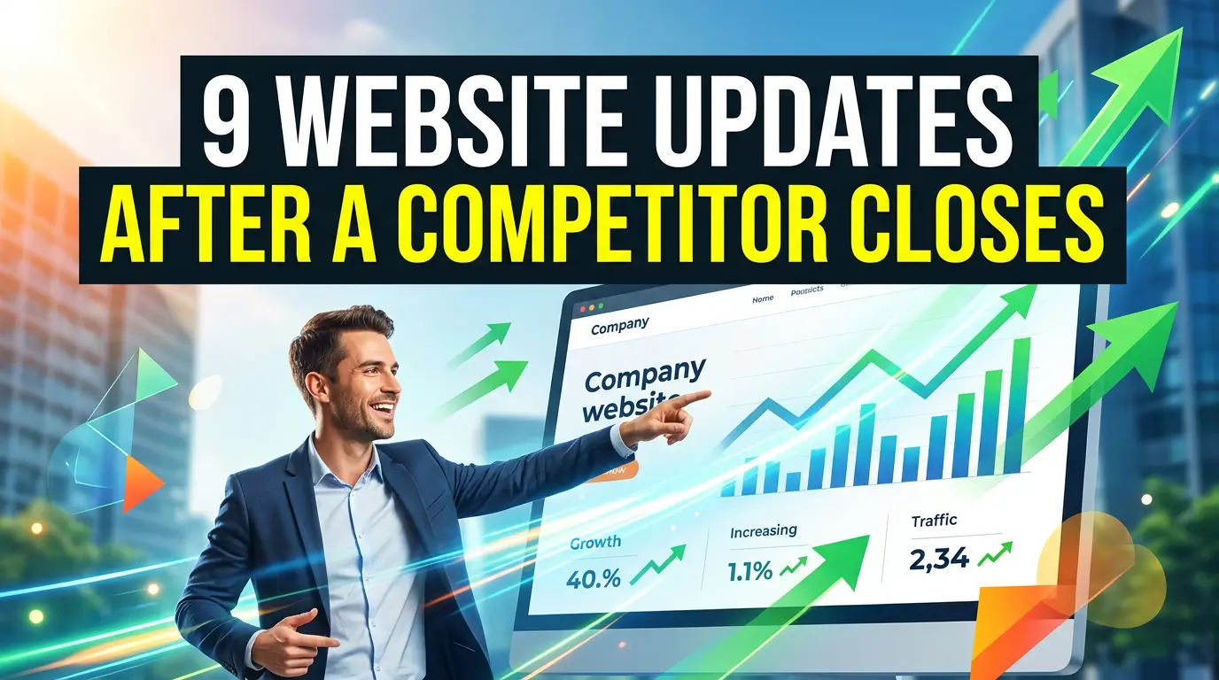 9 Website Updates to Make After a Competitor Closes