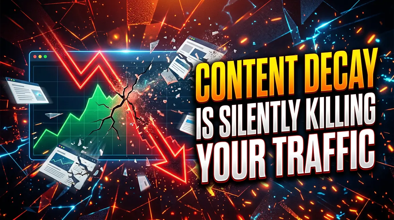Content Decay Is Silently Killing Your Traffic: How to Fix It With a Content Refresh Strategy