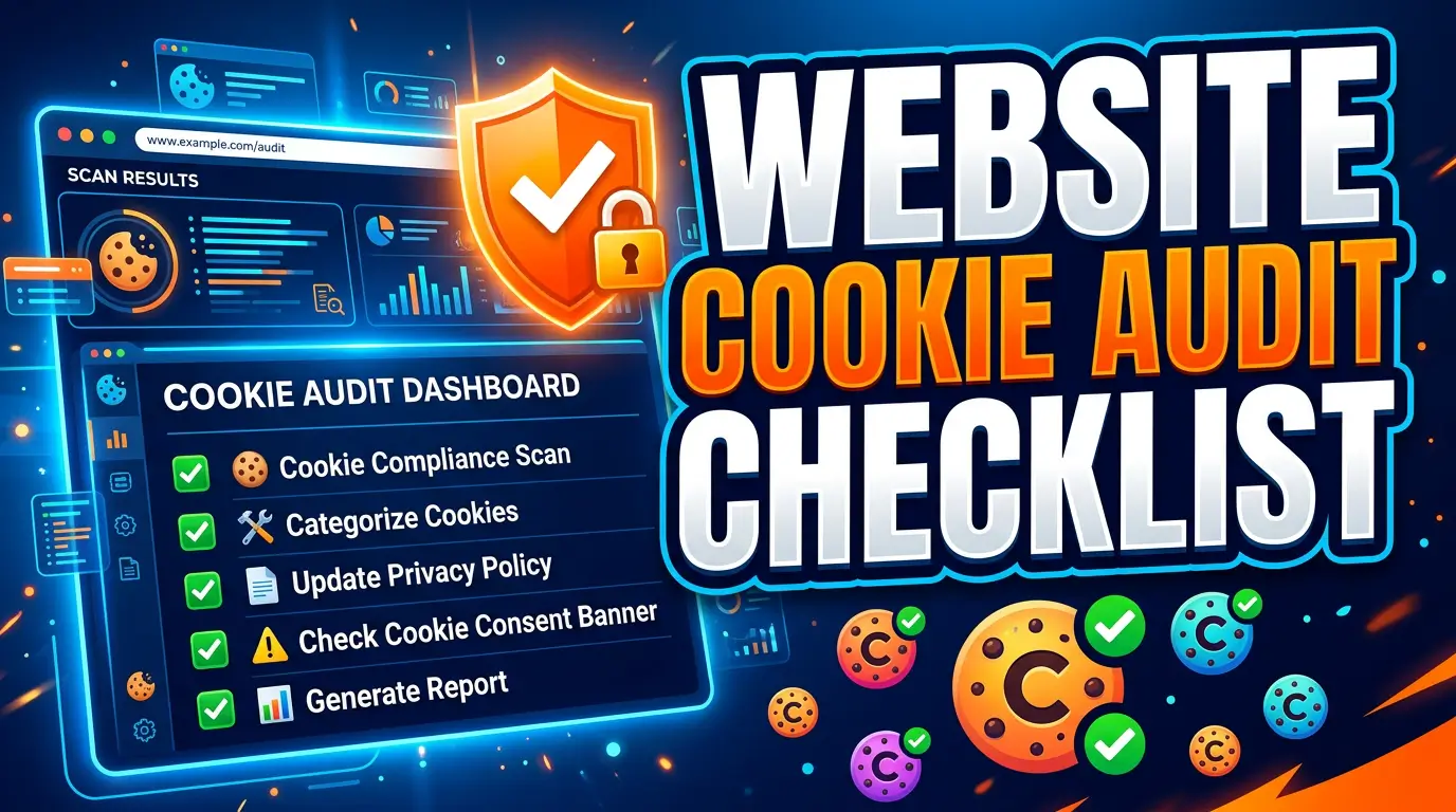 Website Cookie Audit Checklist and Inventory Template for 2026