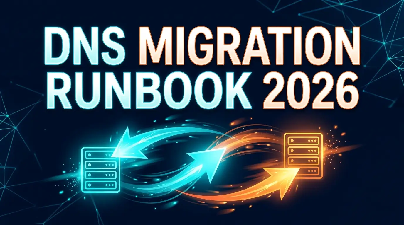 DNS migration runbook checklist for moving website and email records without downtime