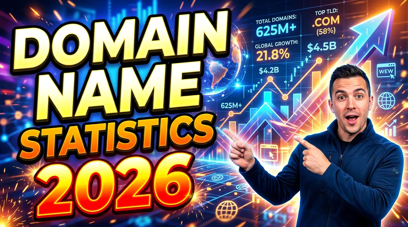 Domain Name Statistics 2026: Registrations, TLDs, Renewals, and Security