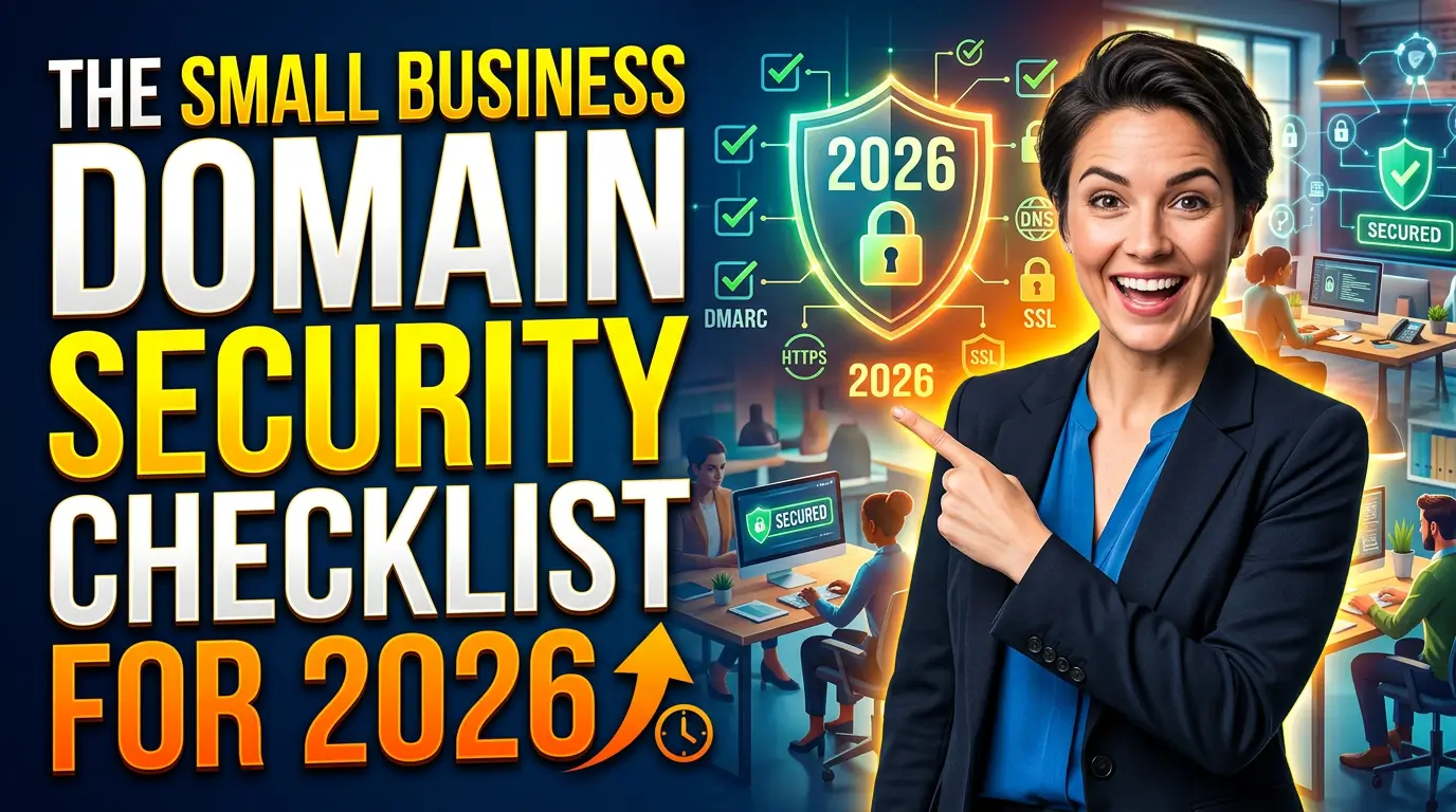The Small Business Domain Security Checklist for 2026