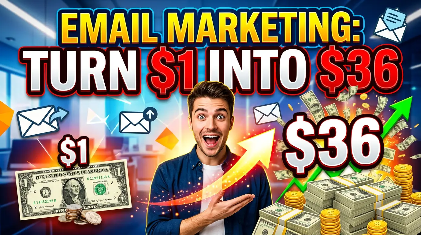 Email Marketing for Small Businesses: How to Turn $1 Into $36
