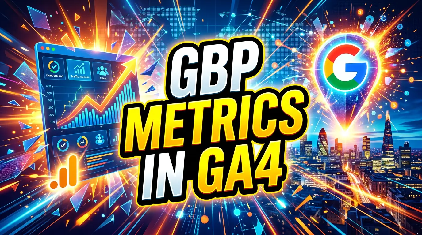 Google Business Profile metrics inside GA4 for local business tracking