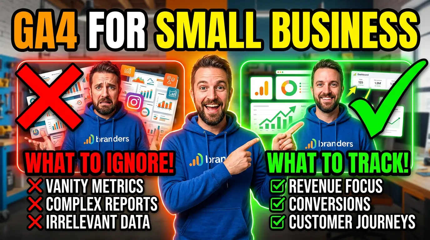 Google Analytics 4 for Small Businesses: What to Track and What to Ignore
