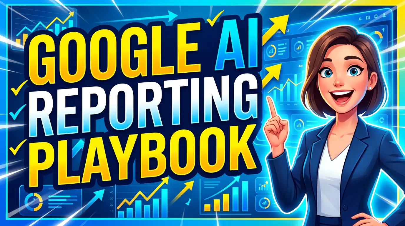 Google Ads and Analytics AI reporting dashboard for small business marketing decisions