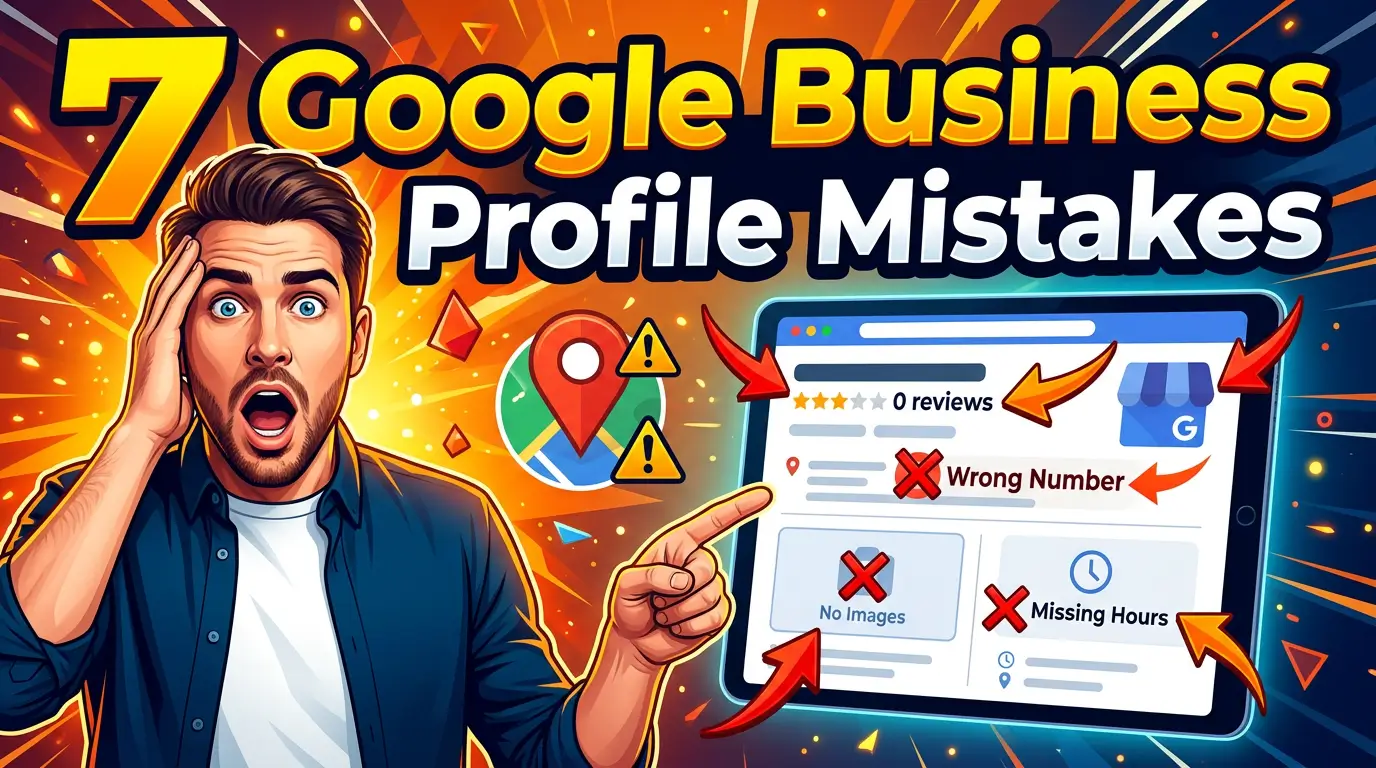 7 Google Business Profile Mistakes Costing Small Businesses Local Leads in 2026