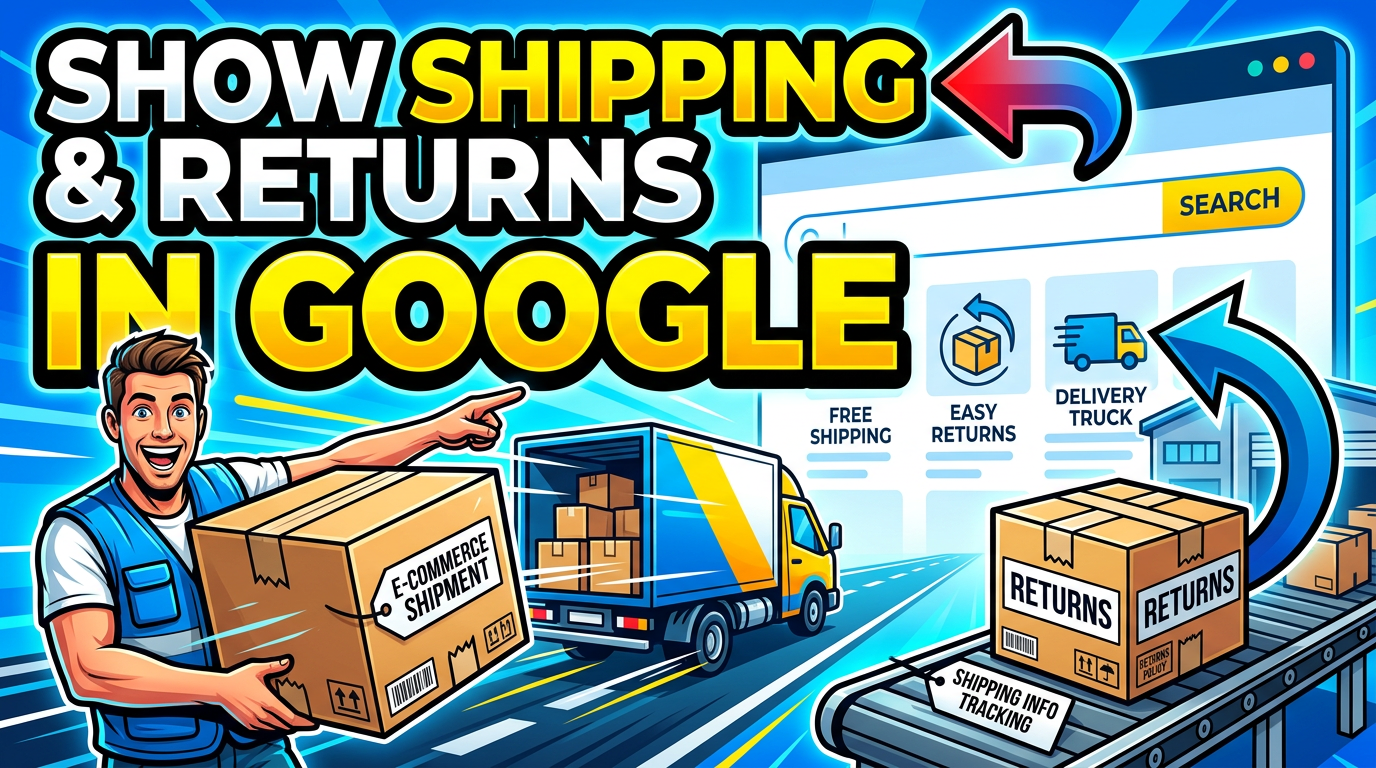 Show Shipping and Returns in Google Without Merchant Center