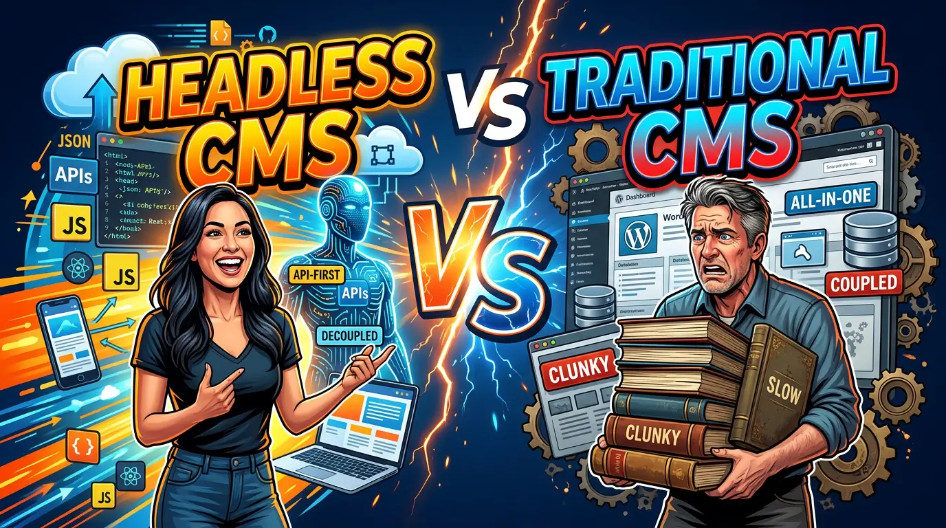 Headless CMS vs. Traditional CMS: A 2026 Decision Framework