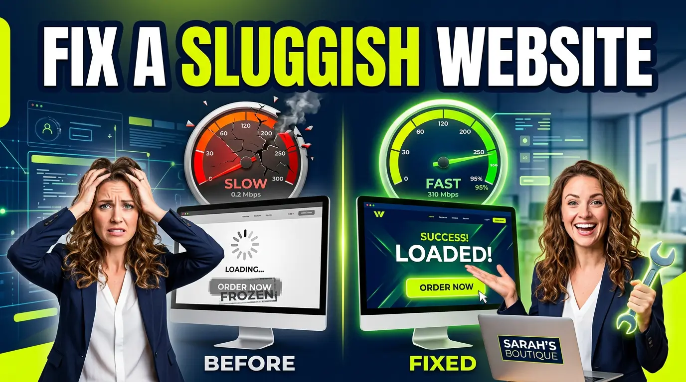 Fix a Sluggish Website: The Small Business Guide to INP