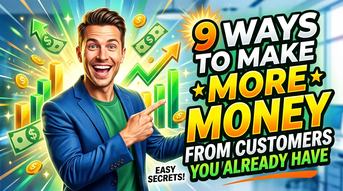 9 Ways to Make More Money From Customers You Already Have