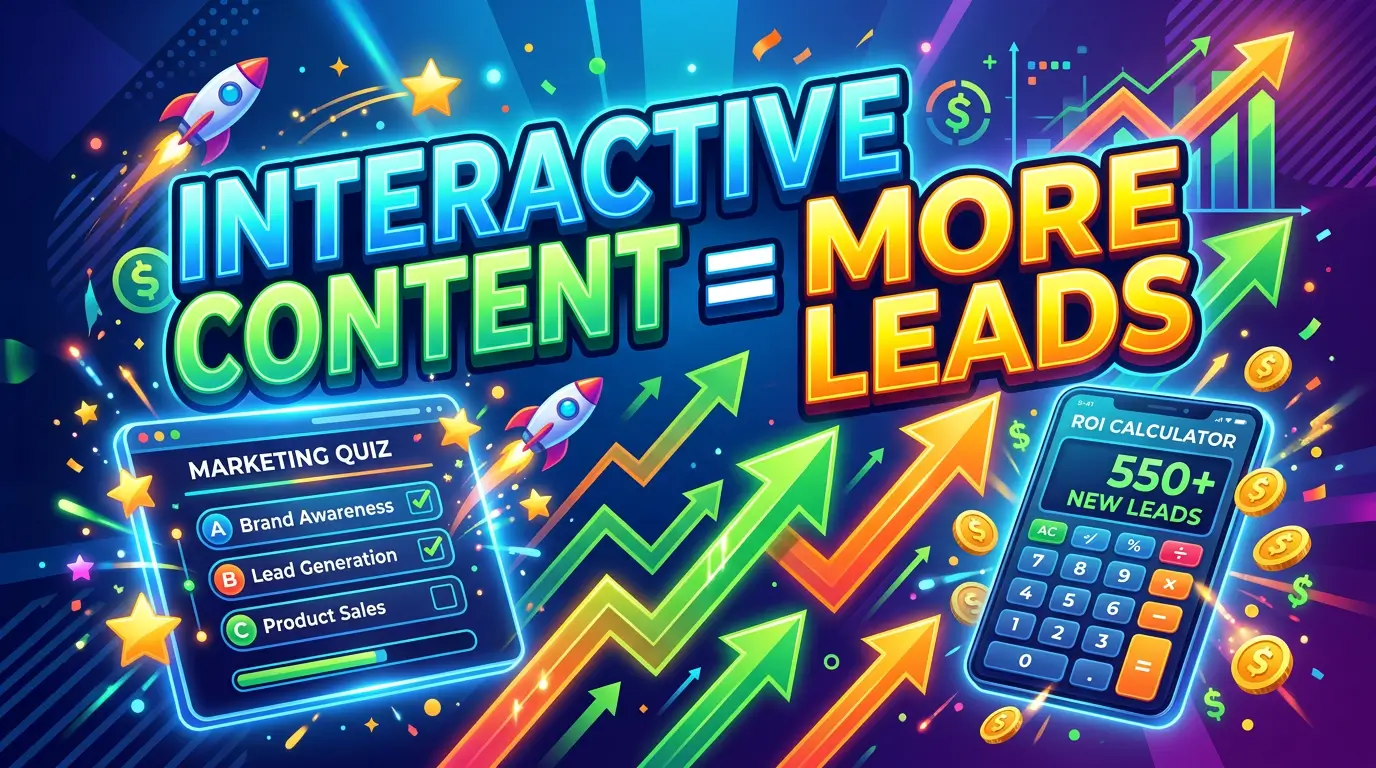 Interactive Content That Actually Generates Leads: Quizzes, Calculators, and Tools for Small Businesses