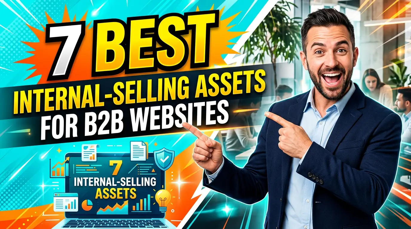 B2B internal-selling assets including ROI proof, implementation plans, and stakeholder resources