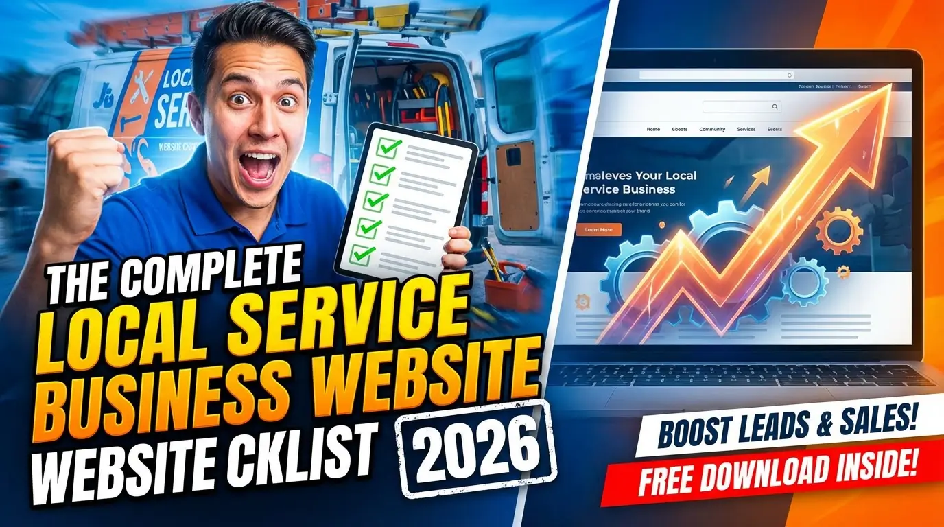 The Complete Local Service Business Website Checklist for 2026: From Domain to First Customer
