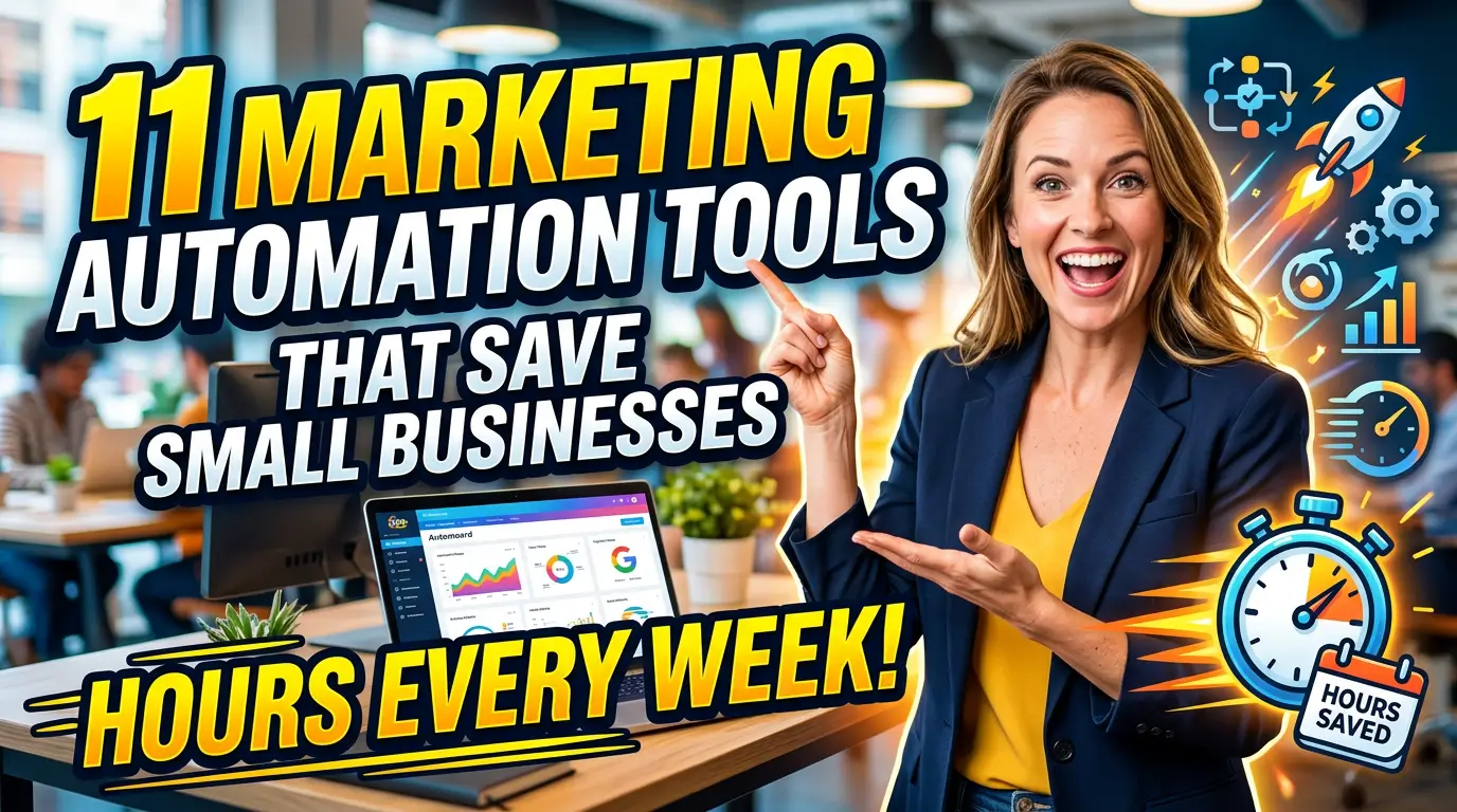 11 Marketing Automation Tools That Save Small Businesses Hours Every Week