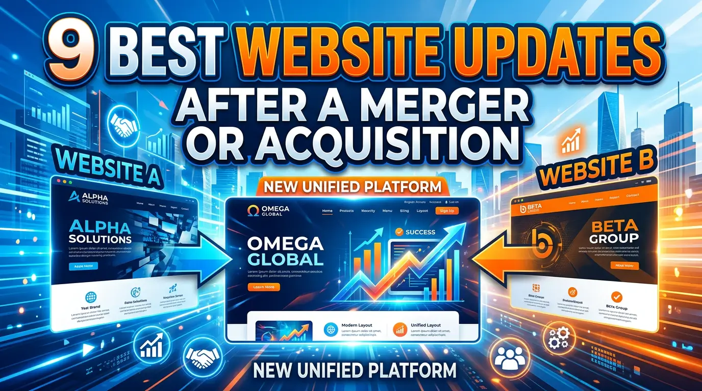 9 Best Website Updates After a Merger or Acquisition
