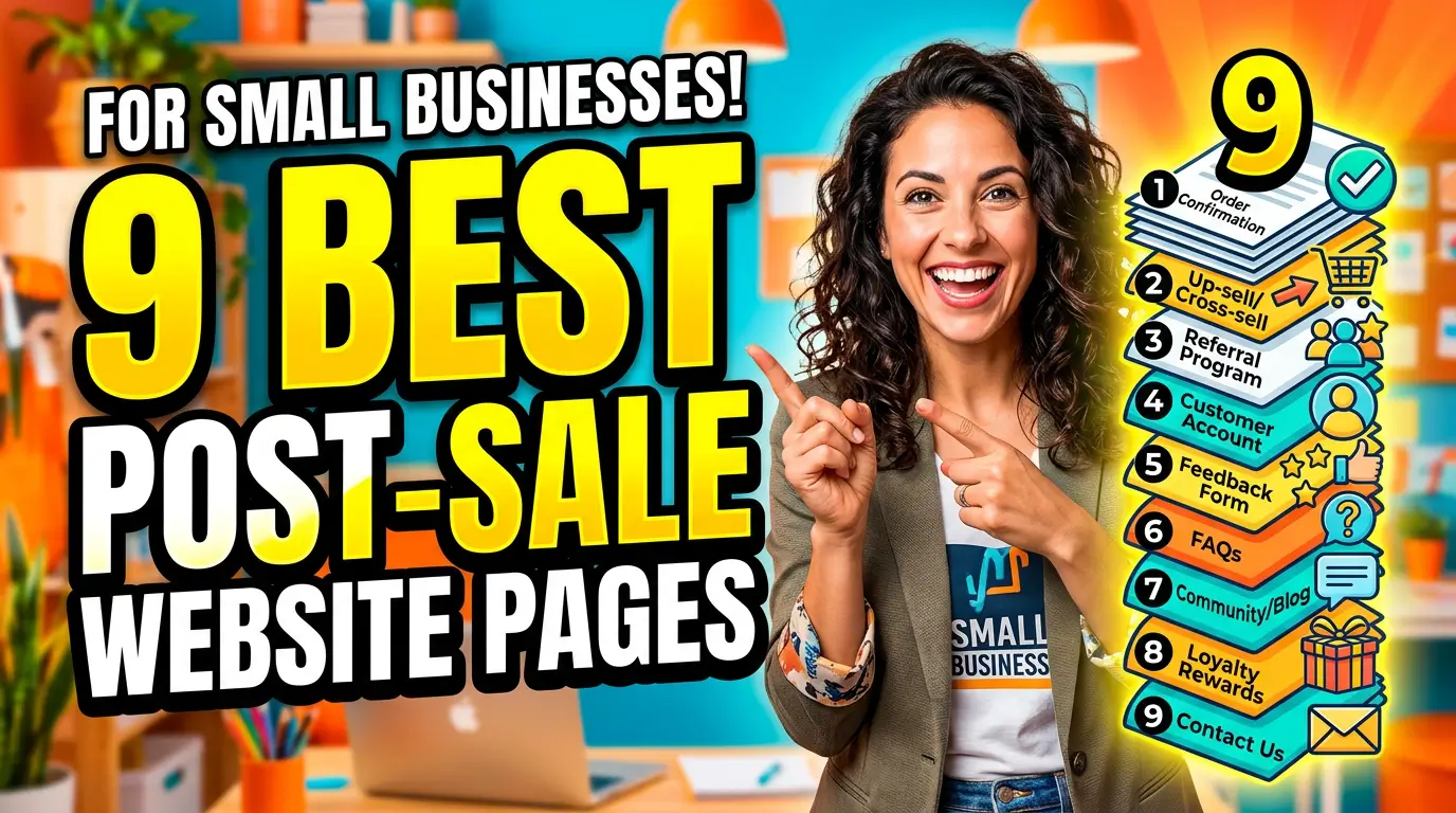 9 Best Post-Sale Website Pages for Small Businesses