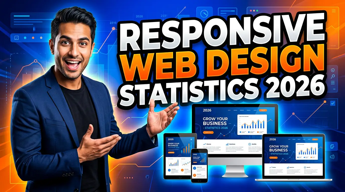 31 Responsive Web Design Statistics for 2026: Mobile Traffic, Speed, UX, and Conversion
