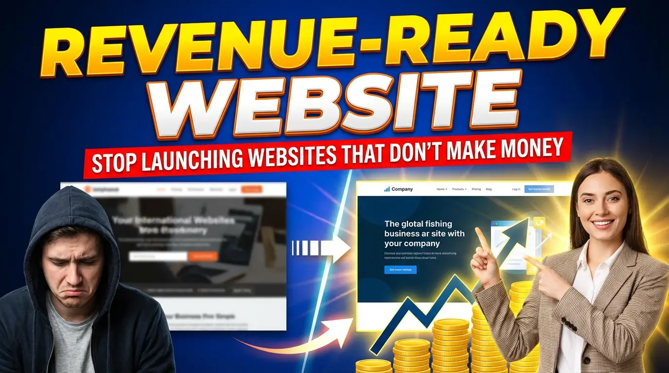 Most website launch checklists focus on technical details and miss what matters: revenue. This framework puts business results first, covering every phase from pre-launch strategy to post-launch optimization with sourced data and real-world benchmarks.