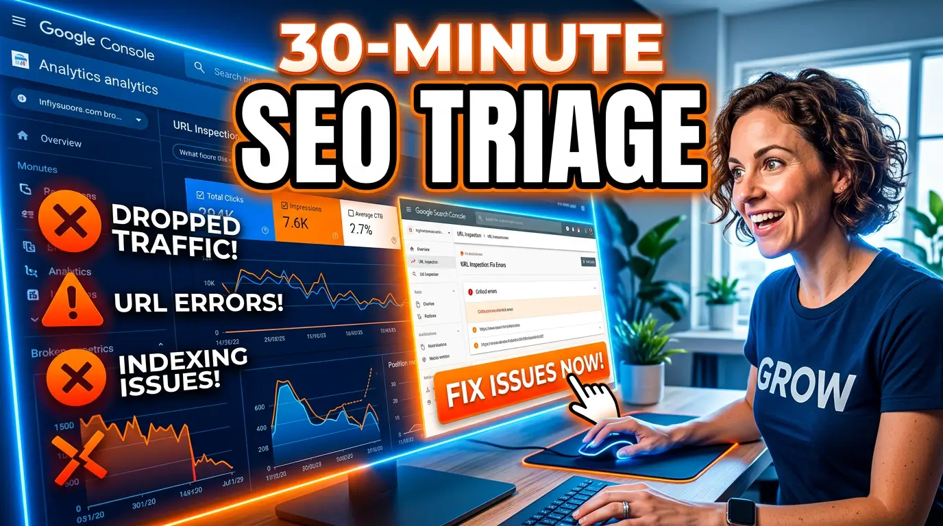 A 30-Minute Google Search Console SEO Triage for Small Businesses