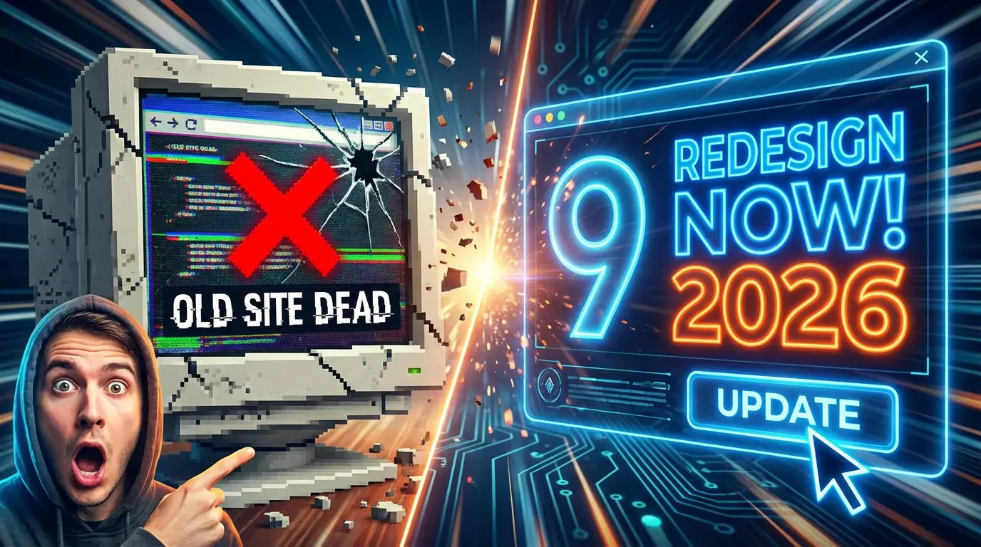 9 Signs Your Website Needs a Redesign in 2026