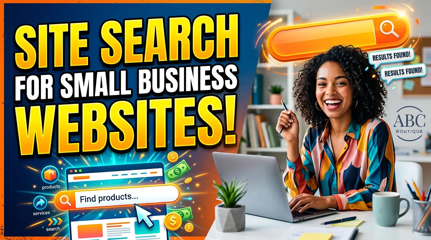 Site Search for Small Business Websites: The Overlooked Feature That Saves Leads