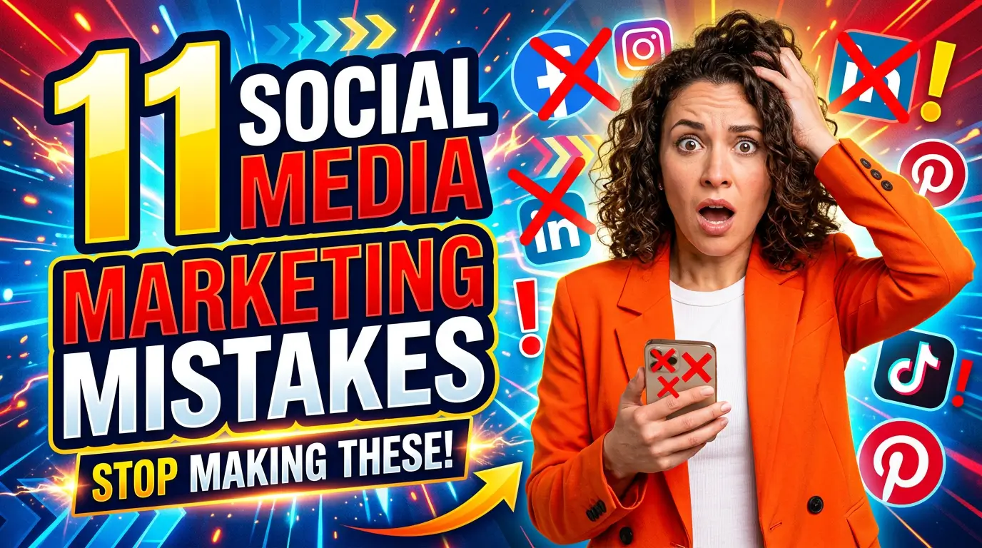 11 Social Media Marketing Mistakes Small Businesses Make (And How to Fix Each One)
