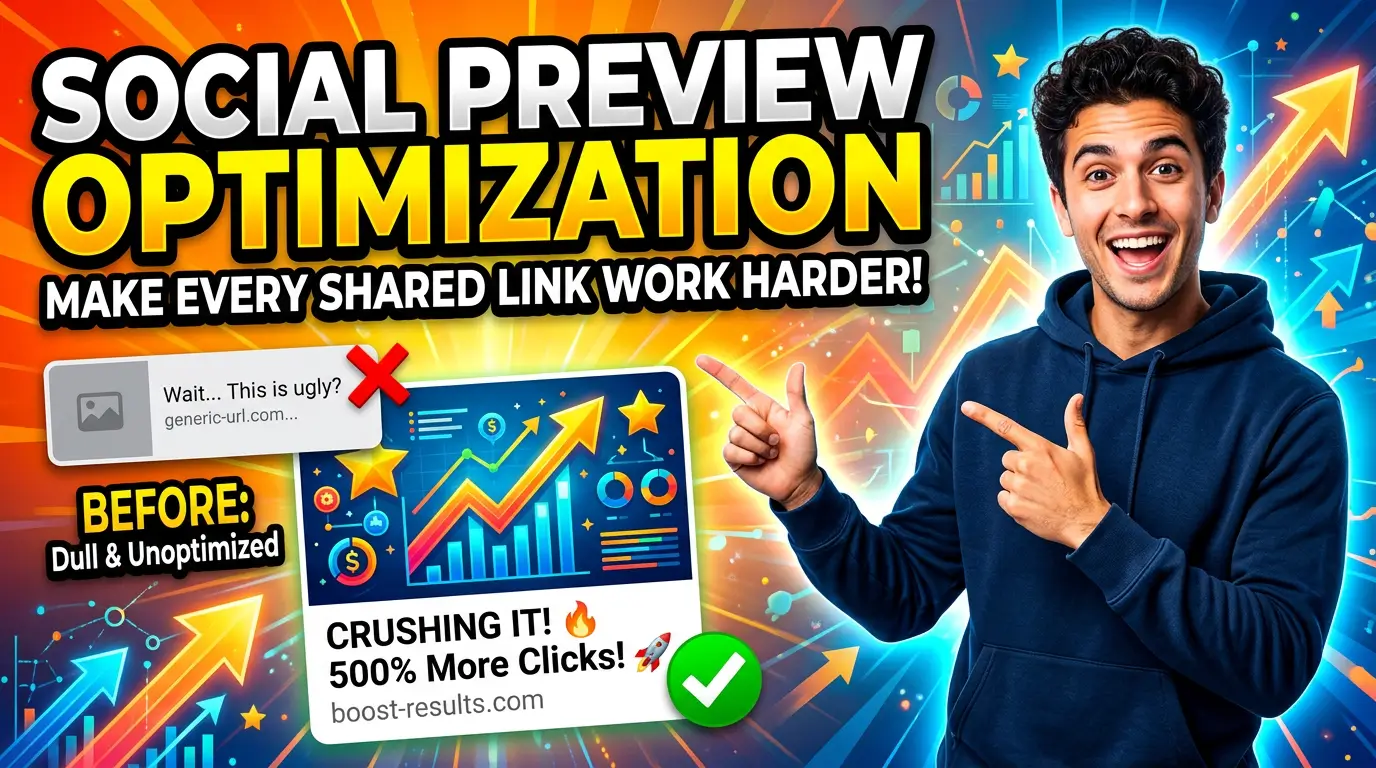 Social preview optimization for small business websites